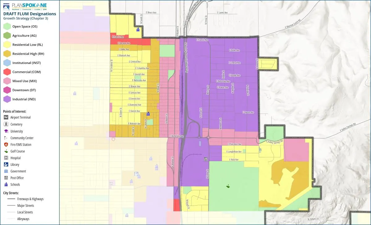 Hillyard if the proposed map is approved
